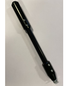 1 meter sort Ø16 mm afstandsstang, til Kabineskinne