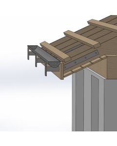 Pergola spærmontering